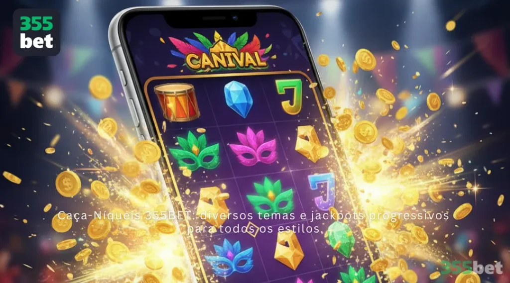Caça-Níqueis 355BET: diversos temas e jackpots progressivos
para todos os estilos.
