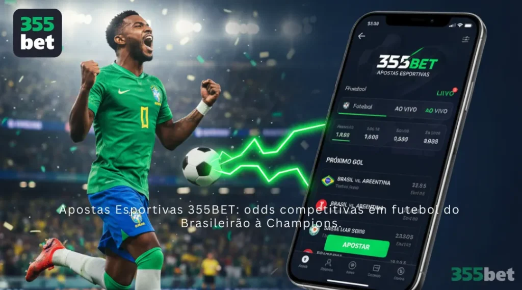 Apostas Esportivas 355BET: odds competitivas em futebol do
Brasileirão à Champions.
