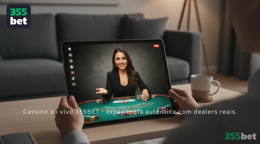 Cassino ao vivo 355BET - experiência autêntica com dealers reais.