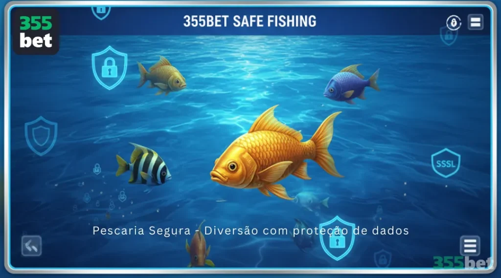 Pescaria Segura - Diversão com proteção de dados