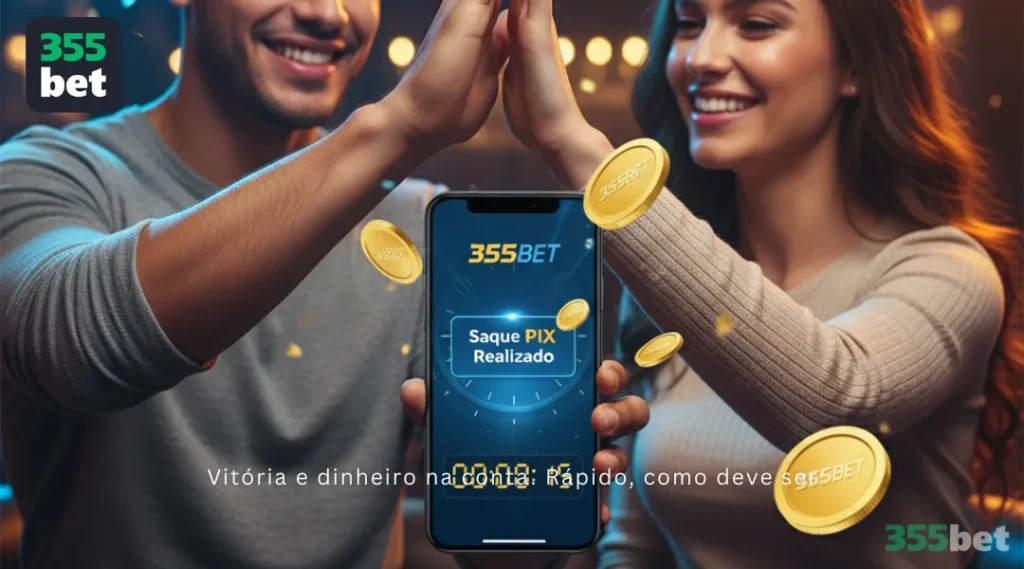 Vitória e dinheiro na conta. Rápido, como deve ser