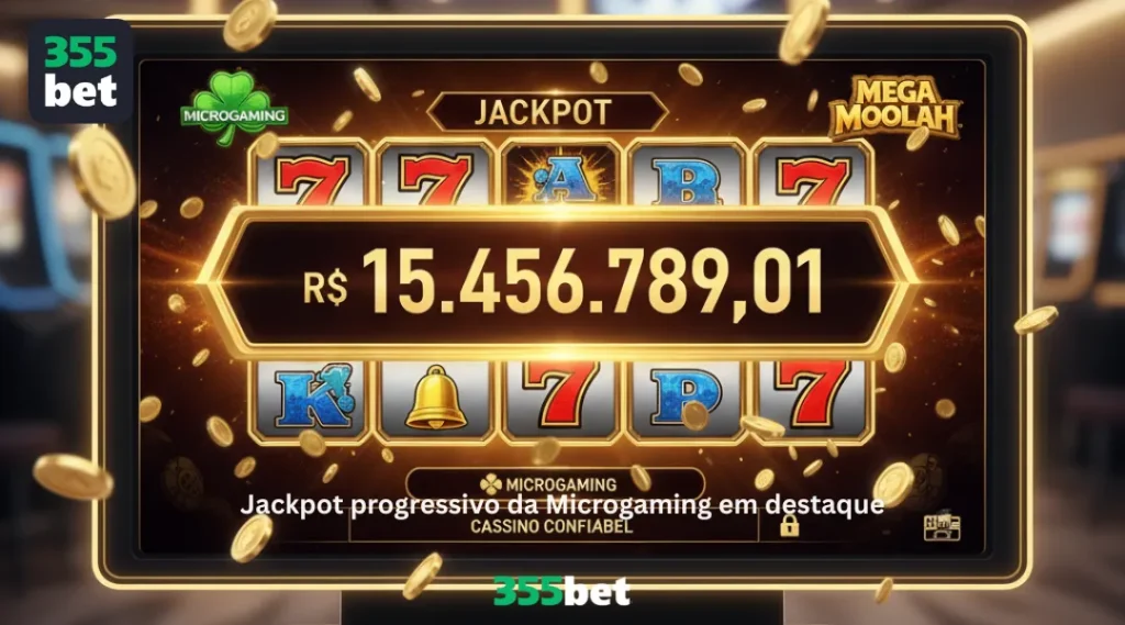 Jackpot progressivo da Microgaming em destaque
