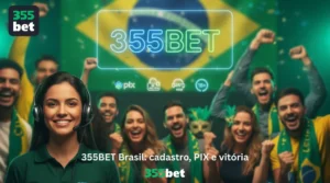 355BET Brasil: cadastro, PIX e vitória