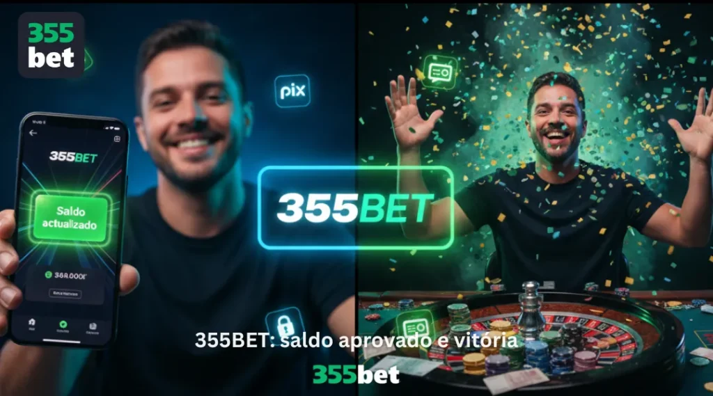 355BET: saldo aprovado e vitória