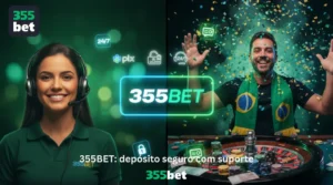 355BET: depósito seguro com suporte