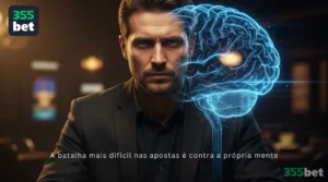A batalha mais difícil nas apostas é contra a própria mente
