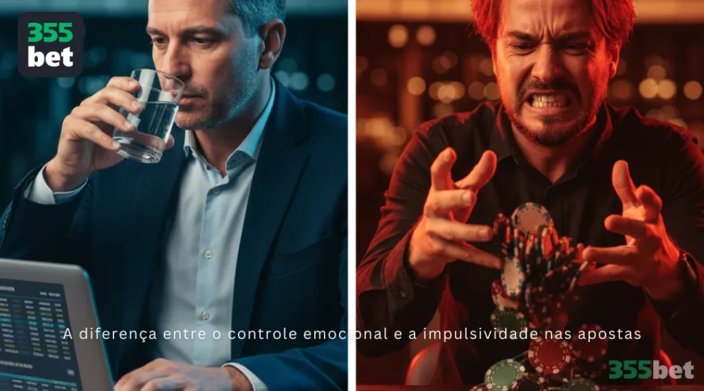 A diferença entre o controle emocional e a impulsividade nas apostas