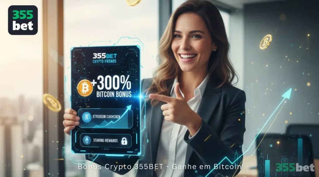 Bônus Crypto 355BET - Ganhe em Bitcoin