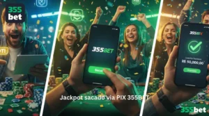 Jackpot sacado via PIX 355BET