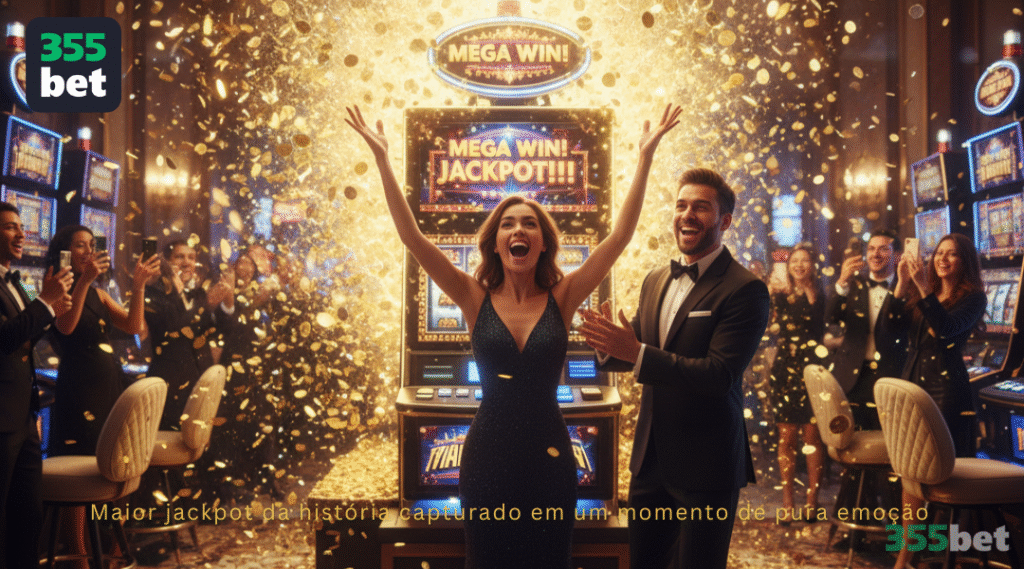 Maior jackpot da história capturado em um momento de pura emoção