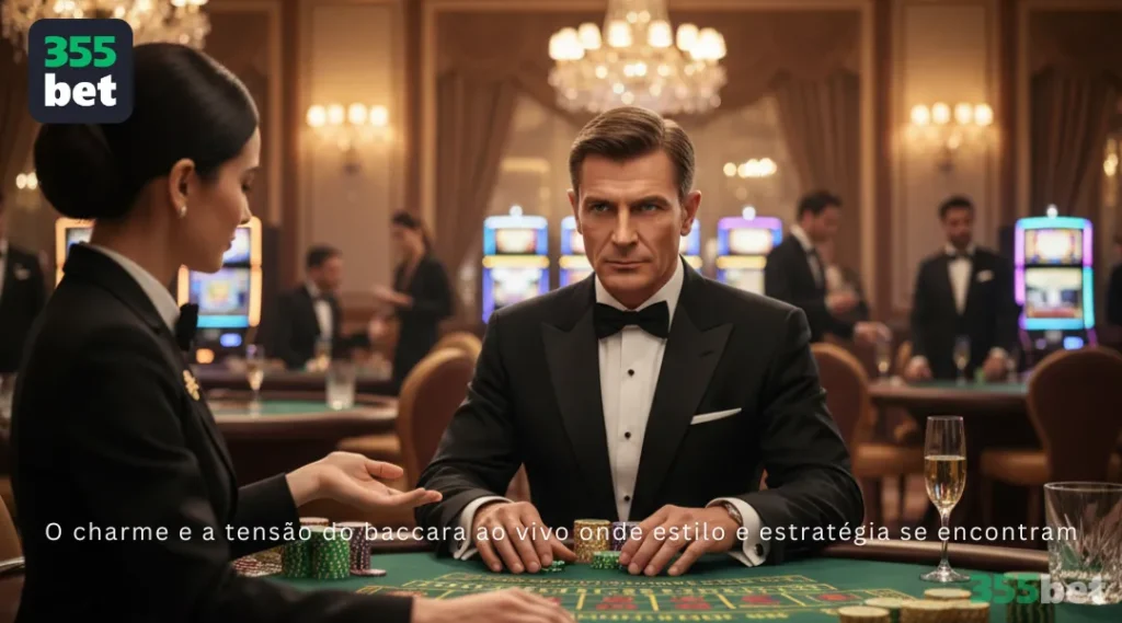 O charme e a tensão do baccara ao vivo onde estilo e estratégia se encontram