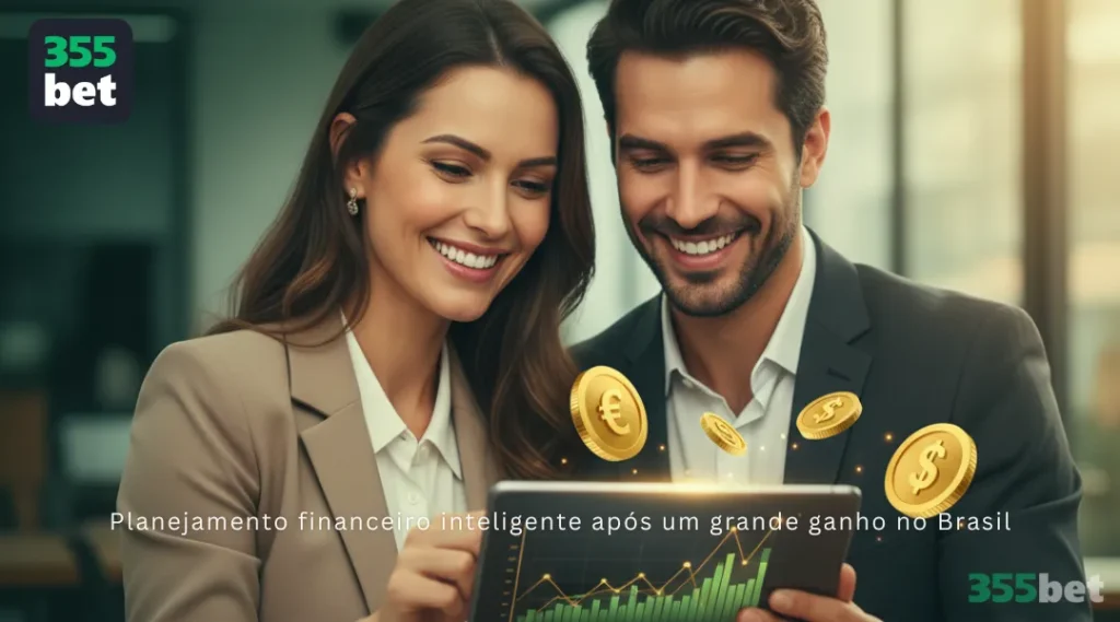 Planejamento financeiro inteligente após um grande ganho no Brasil