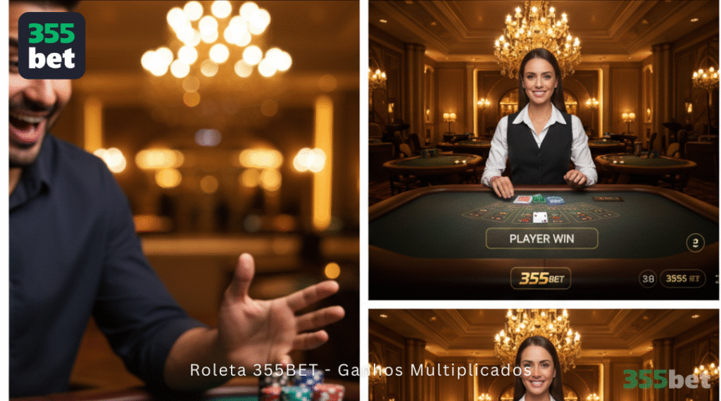 Roleta 355BET - Ganhos Multiplicados